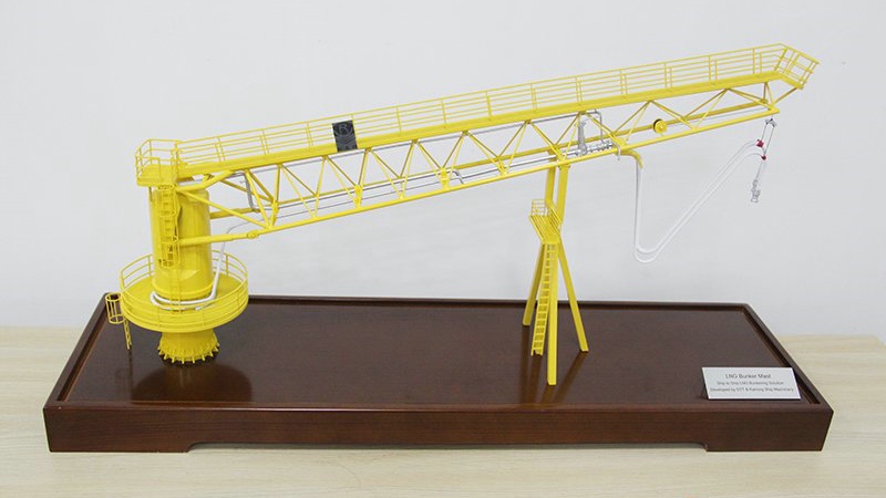 吊機模型-寧波凱榮船用機械有限公司-秀美模型