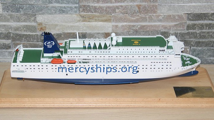 醫療船模型--Mercy ships--秀美模型獨家設計制作