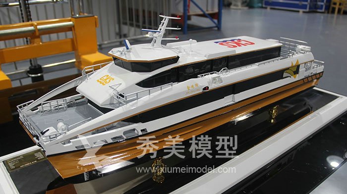 專業定制船舶海工模型—高速艇模型
